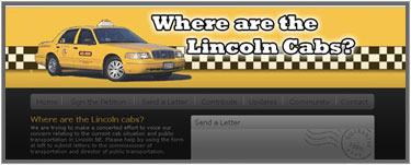Where are the Lincoln Cabs?